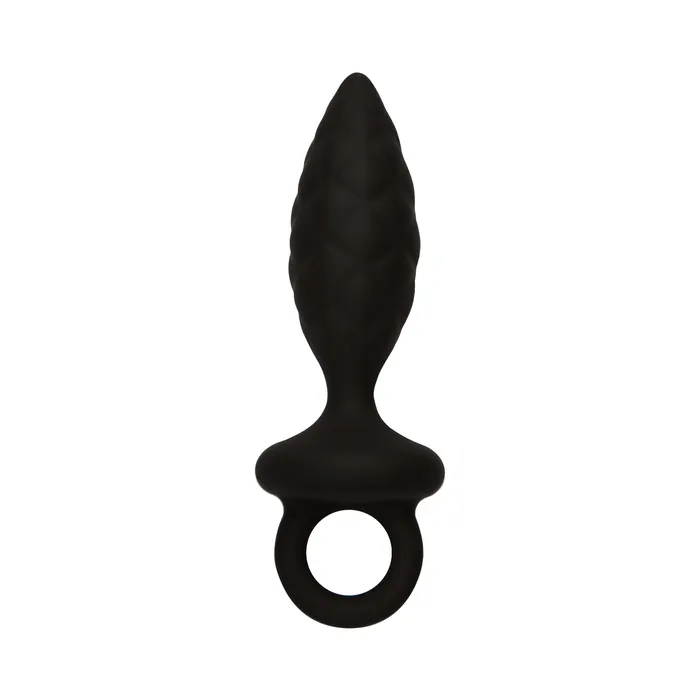 Castle Megastore Black Silk Small Anal Plug Anal
