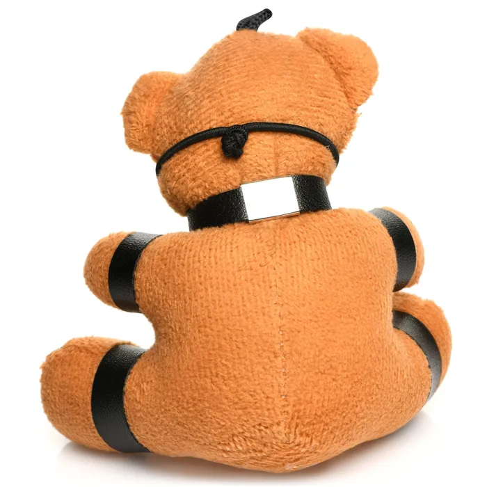 Gagged Teddy Bear Keychain XR Brands Vibrators