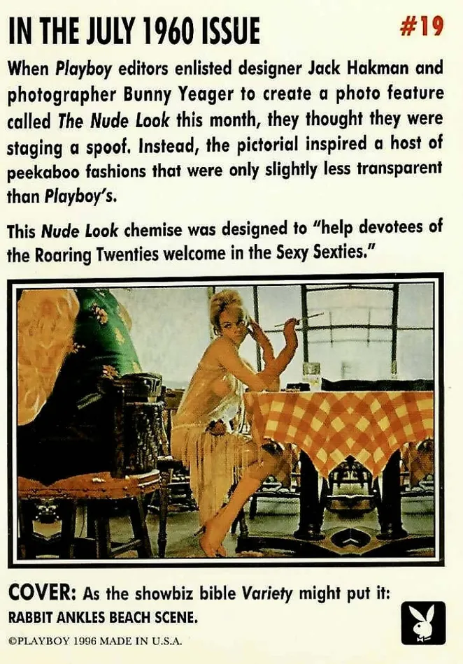 Greenthunderbirds Cards Couples Playboy July Edition 19 Playboy Cover