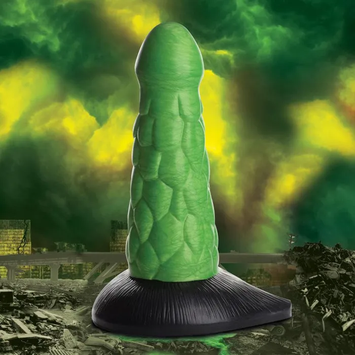 Creature Cocks Radioactive Reptile Thick Scaly Silicone Dildo Creature Cocks Dildos