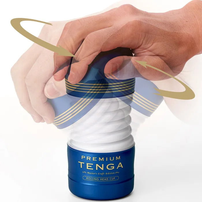 Tenga Male Sex Toys Tenga Premium Rolling Head Cup Masturbator