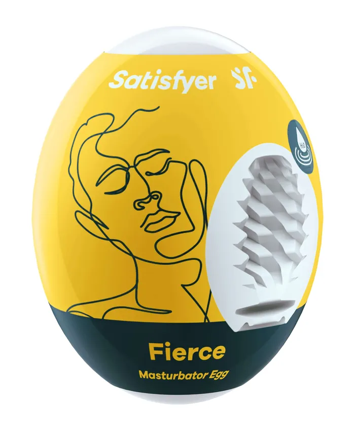 3 Pc Set Masturbator Egg Fierce Yellow Sale Specials Male Sex Toys