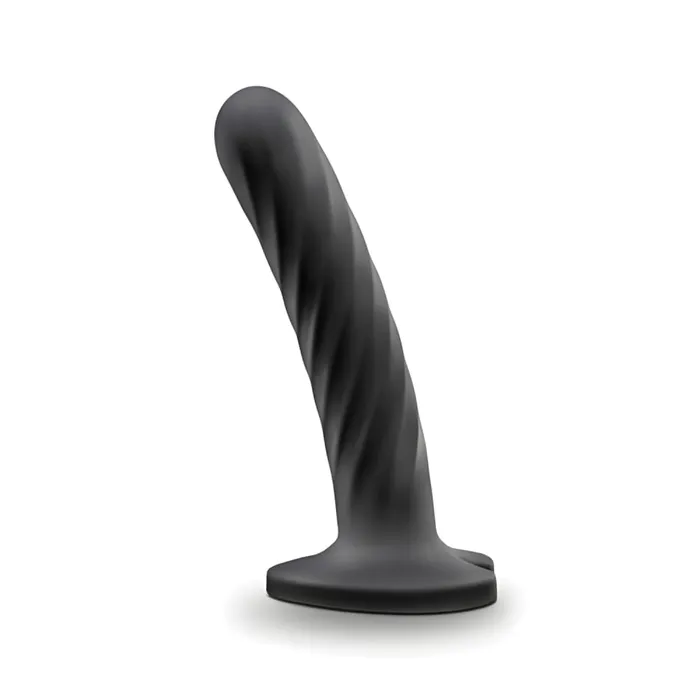 Female Sex Toys Blush Novelties Twist Silicone Dildo with Suction Cup Medium