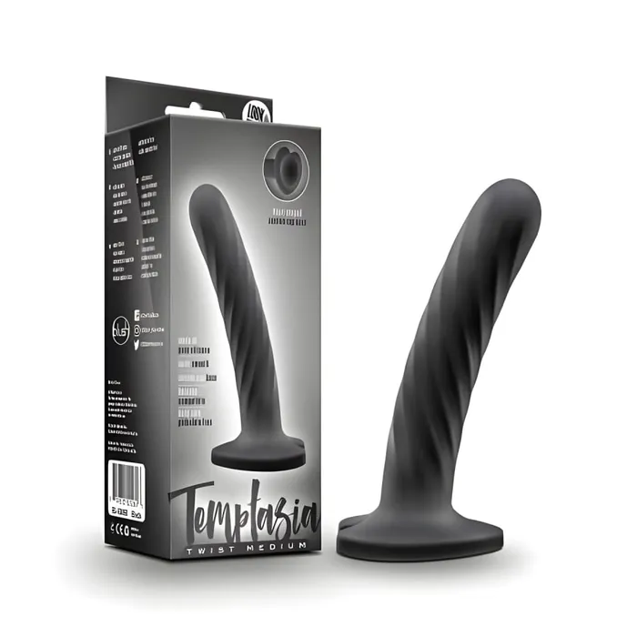 Female Sex Toys Blush Novelties Twist Silicone Dildo with Suction Cup Medium Female Sex Toys Blush Novelties Twist Silicone Dildo with Suction Cup Medium