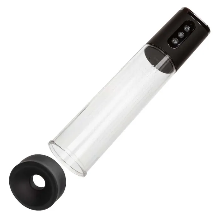 Male Sex Toys CalExotics Peak Rechargeable Penis Pump Blackclear Male Sex Toys CalExotics Peak Rechargeable Penis Pump Blackclear