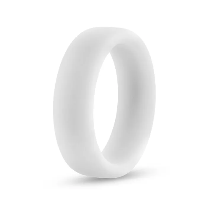Performance Silicone Glo Cock Ring White Glow Blush Novelties Male Sex Toys Performance Silicone Glo Cock Ring White Glow Blush Novelties Male Sex Toys