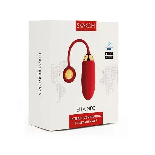 Svakom Svakom Ella Neo Interactive App Controlled Vibrating Egg Couples