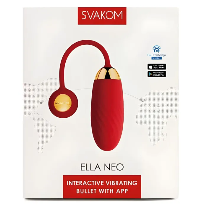 Svakom Svakom Ella Neo Interactive App Controlled Vibrating Egg Couples