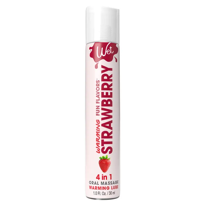 Vibrators Fun Flavours Strawberry 1 Fl Oz 30 ml Wet