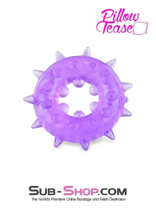 2325M Purple Pleasure Thick Cock Ring MEGA Deal Moonwell Male Sex Toys