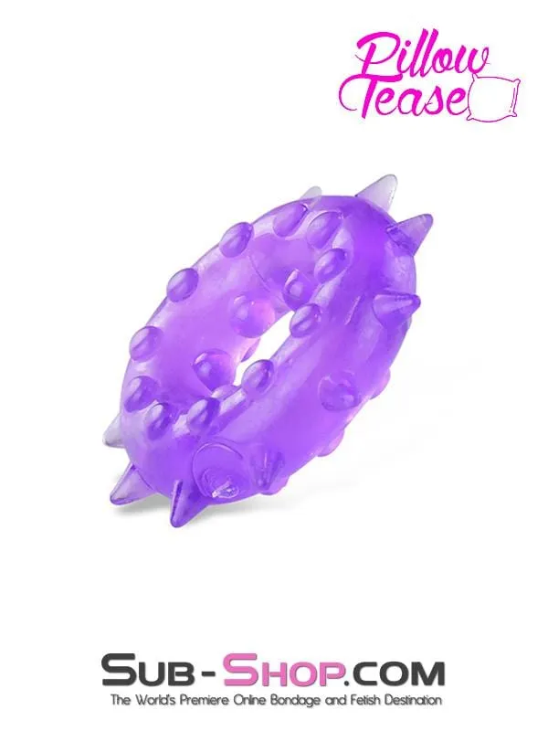 2325M Purple Pleasure Thick Cock Ring MEGA Deal Moonwell Male Sex Toys