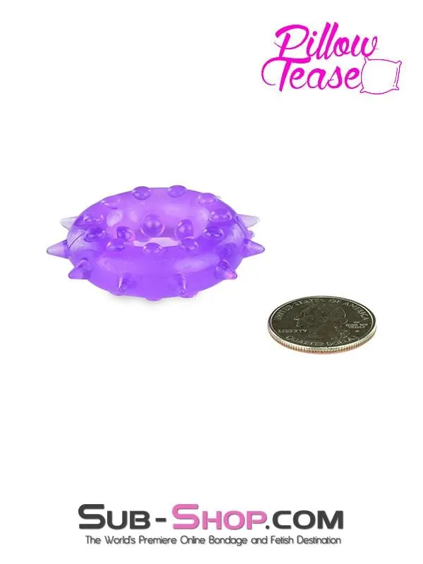 2325M Purple Pleasure Thick Cock Ring MEGA Deal Moonwell Male Sex Toys