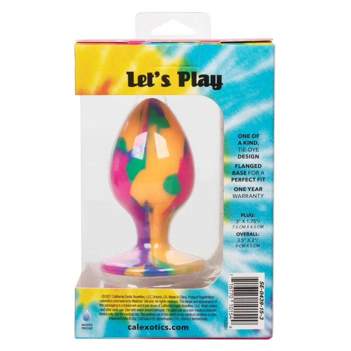 Anal CalExotics Cheeky Large TieDye Plug