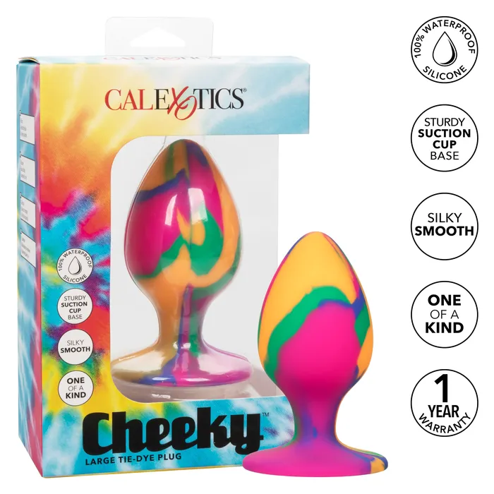 Anal CalExotics Cheeky Large TieDye Plug