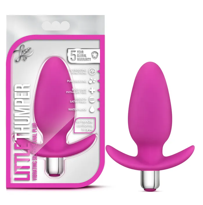 Blush Novelties Female Sex Toys Luxe Little Thumper Waterproof Vibrating Toy with 10 Fun Speeds and Rhythms Blush Novelties Female Sex Toys Luxe Little Thumper Waterproof Vibrating Toy with 10 Fun Speeds and Rhythms
