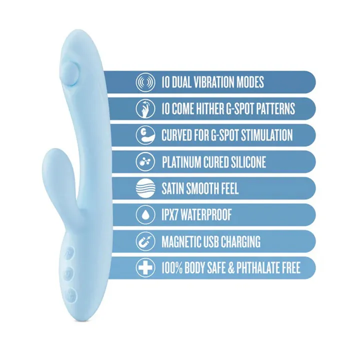 Blush Vibrators Play With Me Moondust Magic Blue