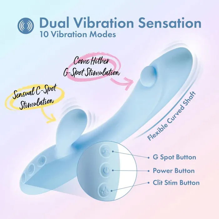 Blush Vibrators Play With Me Moondust Magic Blue