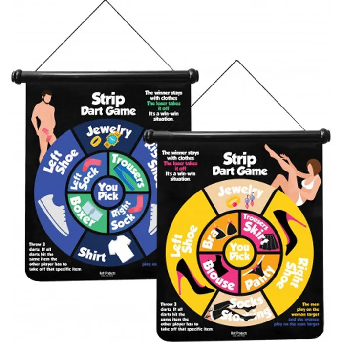 Hott Products Games Strip Darts Game for Men and Women
