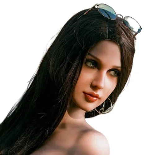 Male Sex Toys H134 Sex Doll HeadIndian Lady FaceWM Doll Head242 WM Doll Head