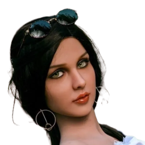 Male Sex Toys H134 Sex Doll HeadIndian Lady FaceWM Doll Head242 WM Doll Head