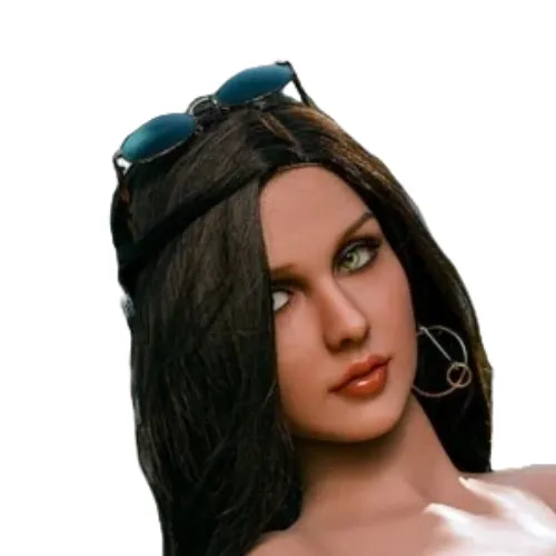 Male Sex Toys H134 Sex Doll HeadIndian Lady FaceWM Doll Head242 WM Doll Head