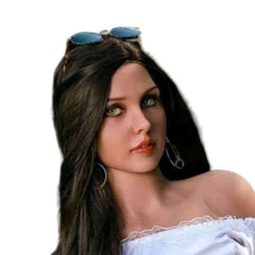 Male Sex Toys H134 Sex Doll HeadIndian Lady FaceWM Doll Head242 WM Doll Head
