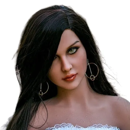 Male Sex Toys H134 Sex Doll HeadIndian Lady FaceWM Doll Head242 WM Doll Head