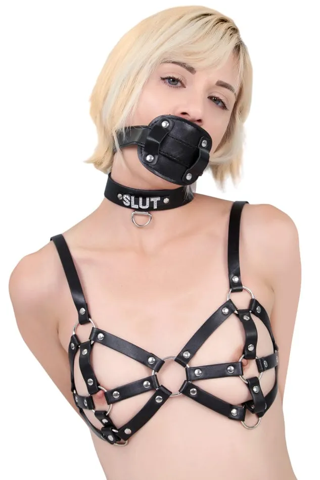 Male Sex Toys Raysent 9897RS Breast Cage Bondage Bra