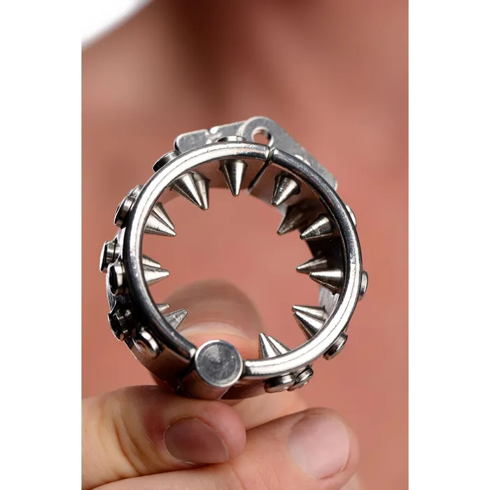 Male Sex Toys Sale Impaler Locking Cbt Ring With Spikes Male Sex Toys Sale Impaler Locking Cbt Ring With Spikes