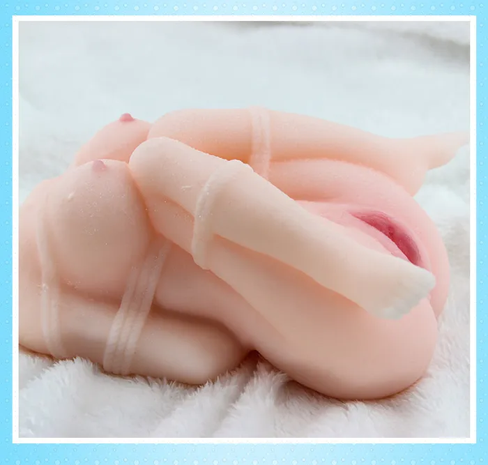 QSX Male Sex Toys P245159lbs Masturbator Toy For Men With Vibrating Fake Pussy Mini Sex DollQSX