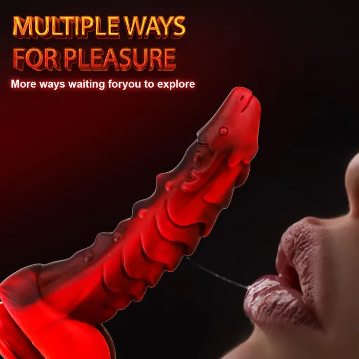 Dildos Faucet Soft Silicone Mixed Color Artificial Dildo BAILEQU
