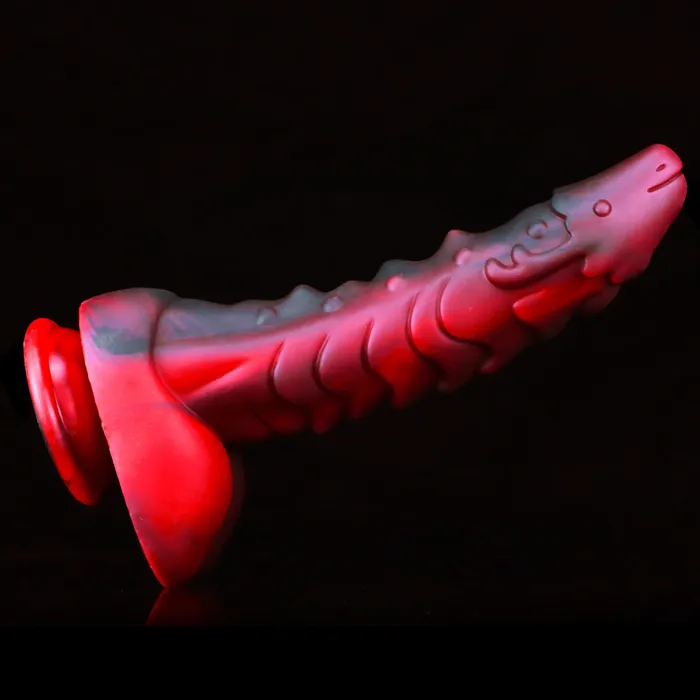 Dildos Faucet Soft Silicone Mixed Color Artificial Dildo BAILEQU