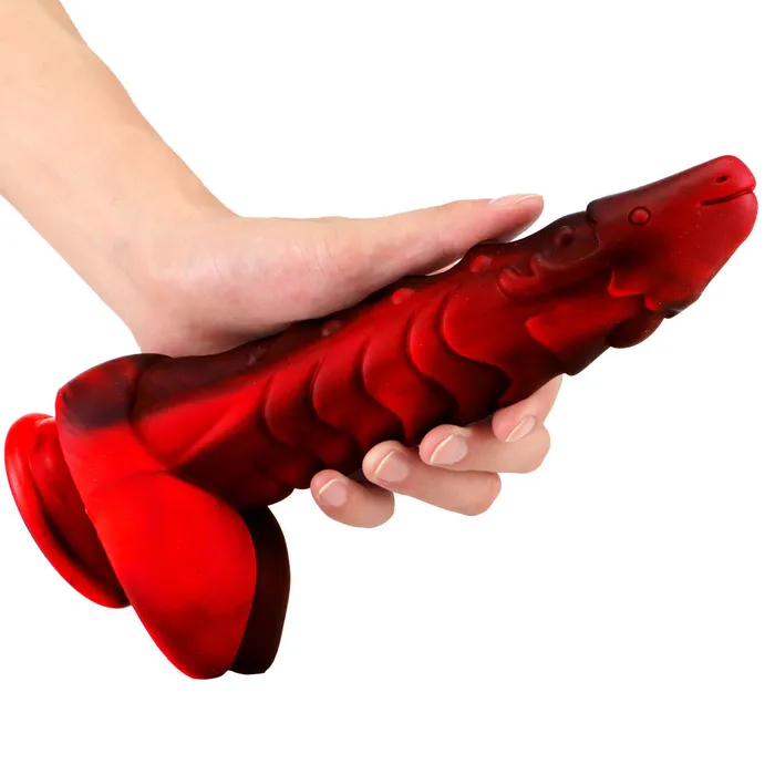Dildos Faucet Soft Silicone Mixed Color Artificial Dildo BAILEQU
