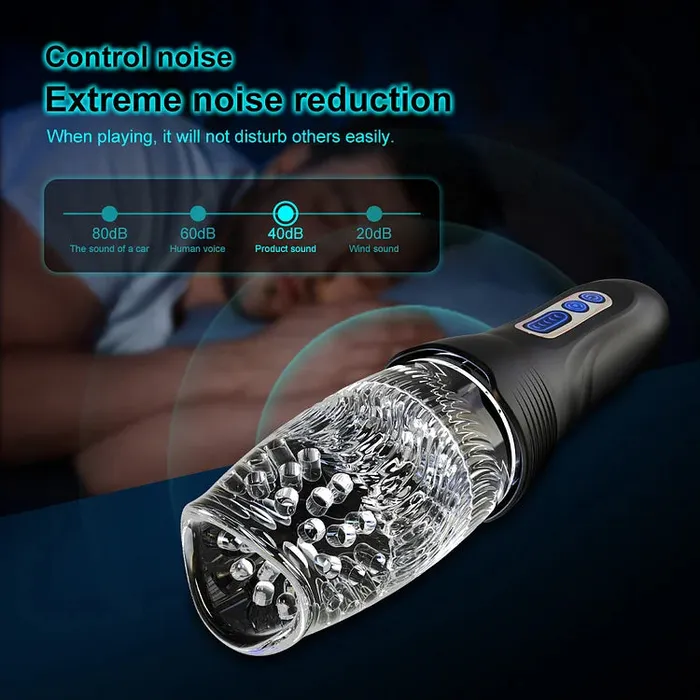 Male Sex Toys Lurevibe Gawk Gawk 3000 PRO Male Rose Thrusting Rotating And Vibrating Oral Sex Masturbation Cup Lurevibe