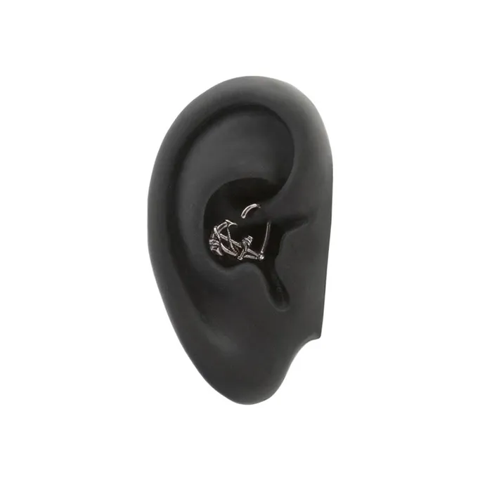 16g Anchor Bendable Heart Ear Jewelry Price Per 2 Painful Pleasures Dildos