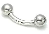 6g Internal Steel Bent Barbell Price Per 1 Painful Pleasures Male Sex Toys