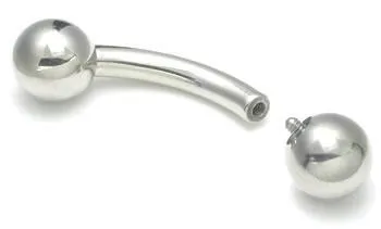 6g Internal Steel Bent Barbell Price Per 1 Painful Pleasures Male Sex Toys