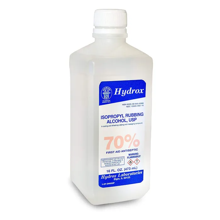Alcohol 70 Isopropyl PINT 16oz Hydrox Laboratories Vibrators
