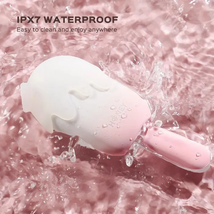 Bite Me Cream Pop Stimulator Tapping Sucking Vibrating Swinging Teasing Honey Play Box Vibrators