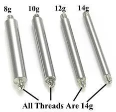 Dildos 8g Replacement Steel Barbell Shaft Price Per 1 Painful Pleasures