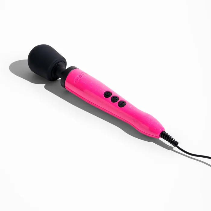 Doxy Die Cast Extra Powerful Wand Vibrator Hot Pink Doxy Vibrators