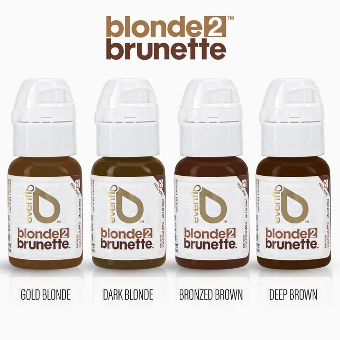Evenflo Anal Evenflo Blonde 2 Brunette Set 4 12oz Bottles