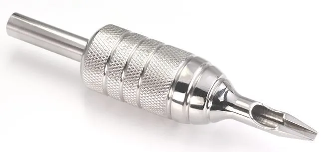 Male Sex Toys Precision 9FT 1 PIECE Combo Stainless Steel Tattoo 78 Grip with 9 FT Open Flat Tip Male Sex Toys Precision 9FT 1 PIECE Combo Stainless Steel Tattoo 78 Grip with 9 FT Open Flat Tip