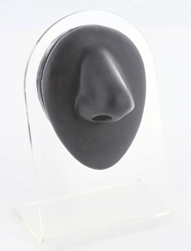 Silicone Nose Display Black Body Bit Version 1 Painful Pleasures Anal