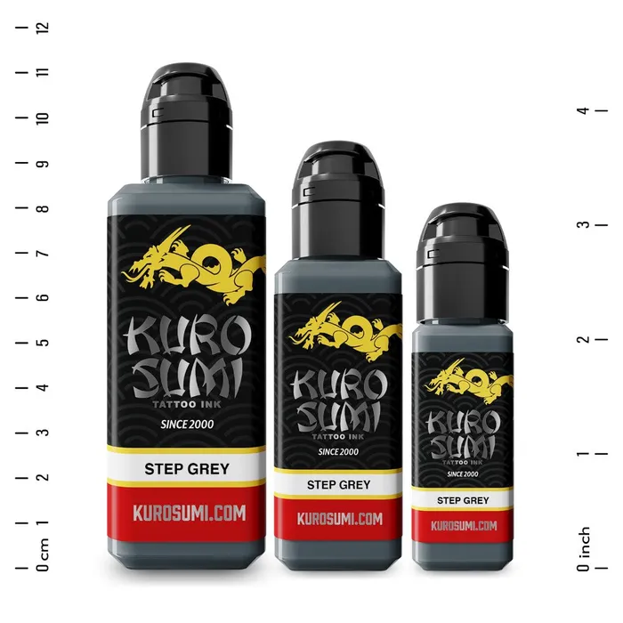 Step Grey Kuro Sumi Tattoo Ink Pick Size Kuro Sumi Male Sex Toys
