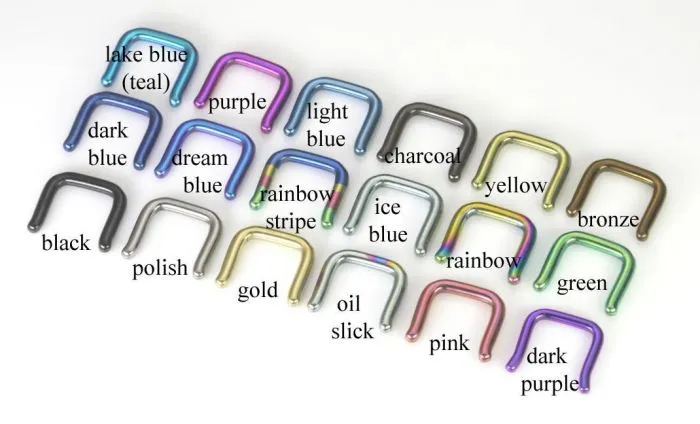 Tilum 14g Titanium Septum Retainer Price Per 1 Tilum Vibrators