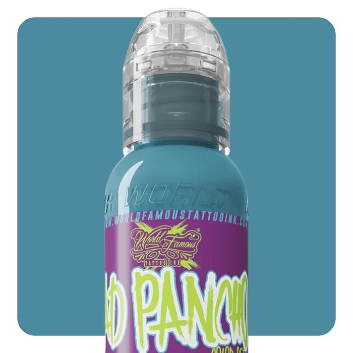 Vibrators Pancho Light Blue World Famous Tattoo Ink Pick Size World Famous