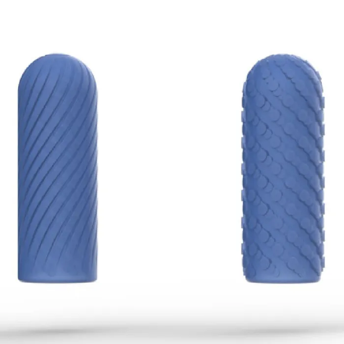 WOW Ghost Discreet Reversible Silicone Pocket Stroker Blue Male Sex Toys