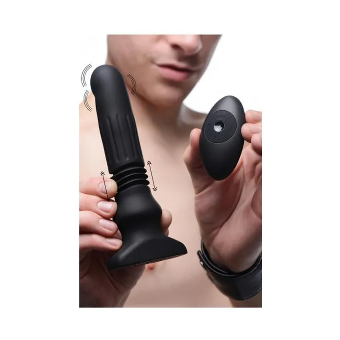 XR Brand Anal Thunderplugs Silicone Swelling Thrusting Plug