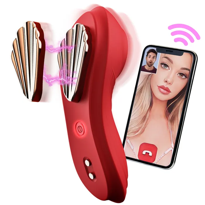 Amovibe Female Sex Toys Wearable Panty Vibrator with Strong Magnetic Clip